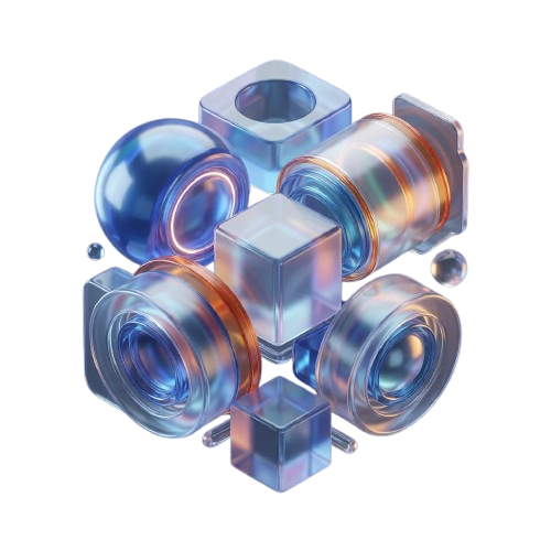 3D Floating Block